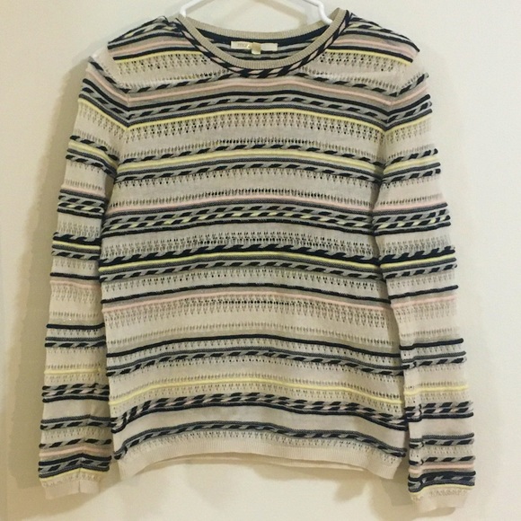 Maje Mauritani Striped Sweater Sz1 - Picture 3 of 13